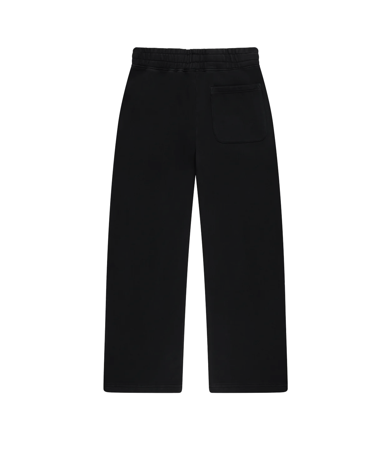 OPEN LEG JOGGER BLACK